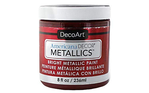 Americana Decor Metallics 8 oz - Garnet