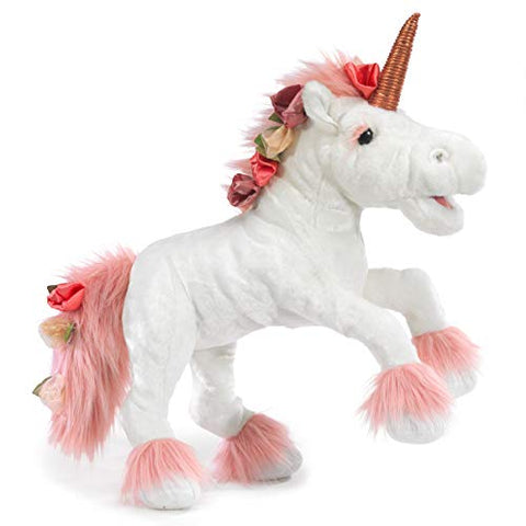 Unicorn, Music Box, Hand Puppet