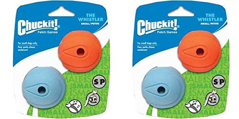 Canine Hardware Chuckit! The Whistler Balls Small, 2pk