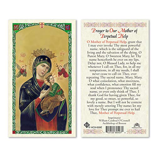 Laminated Holy Card - Our Mother of Perpetual Help (Card)