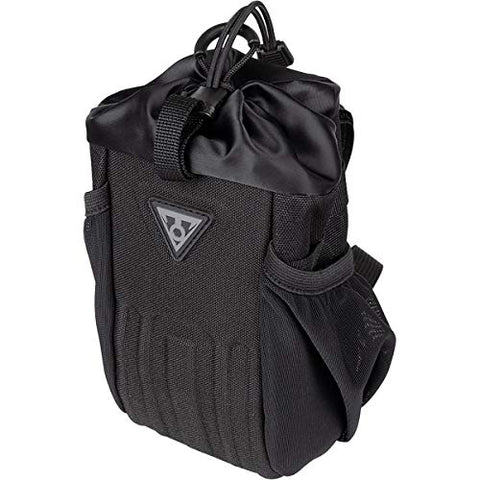 Freeloader, Stem Mount Bag, For Bottle, Energy Bars, Backup Battery Packs, 1 L, Black
