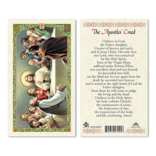 Laminated Holy Card - Apostles' Creed (Card)