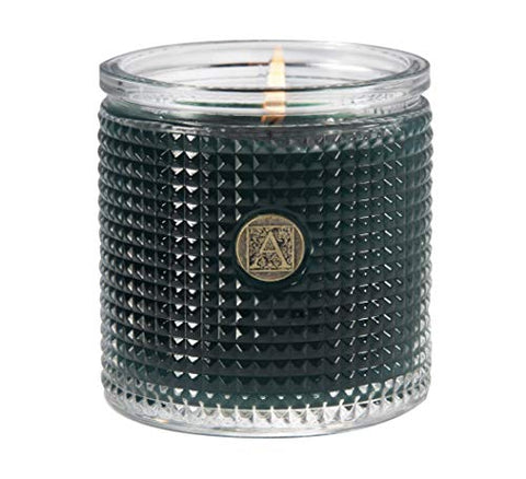 The Smell of Gardenia Textured Glass Candle - 5.5 oz