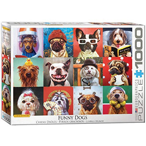 Funny Dogs - 1000 Piece Puzzle