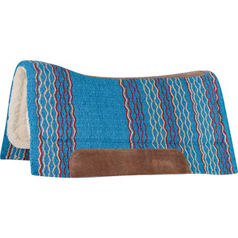 Blanket Top Performance Saddle Pad, 34in X 36in, Turquoise