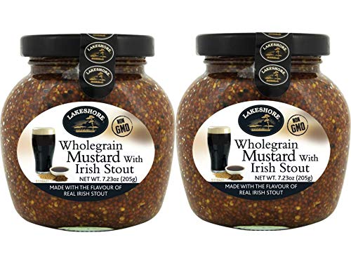 Lakeshore Irish Stout Mustard 7.2oz (205g)