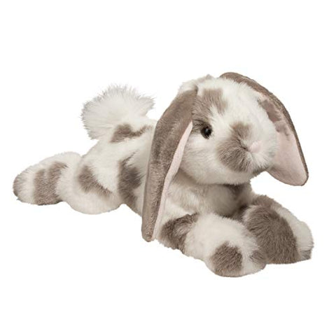 Ramsey DLux Gray Spotted Bunny 18"