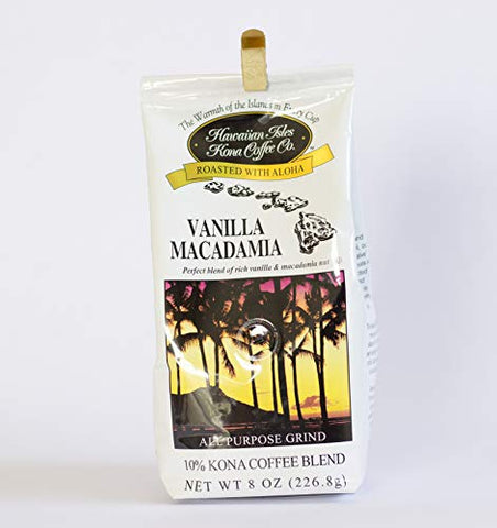 Vanilla Macademia Nut - Ground 8 oz