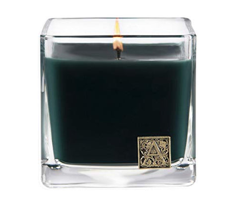 The Smell of Gardenia Cube Glass Candle - 12 oz