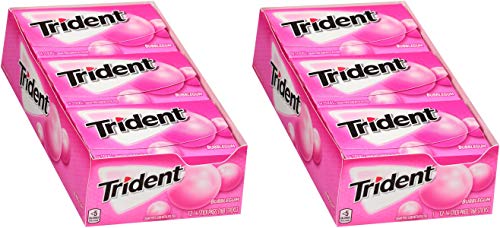 Trident Bubble Gum Flavor