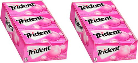 Trident Bubble Gum Flavor