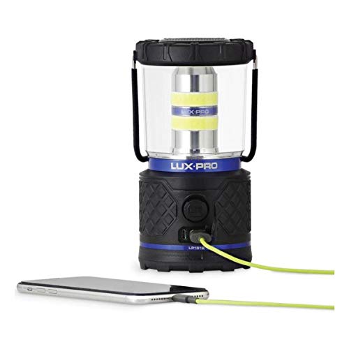 LuxPro LP1512 Rechargeable Lantern 1100 Lumens
