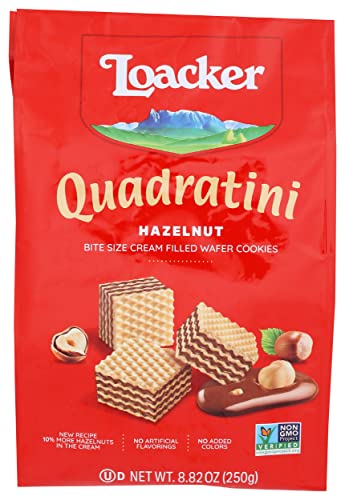Loacker Hazelnut Wafer Cube Bag, 8.8 oz