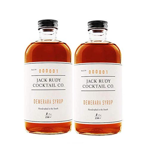 Jack Rudy Cocktail Demerara Sugar Syrup 8 oz