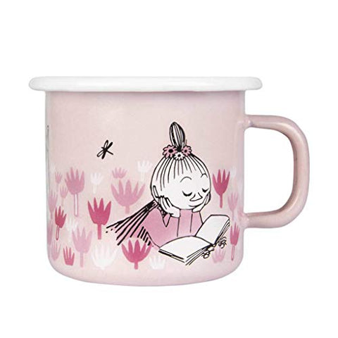 Moomin In The Garden Enamel mug 2,5dl Girls
