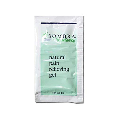 Sombra Warm Therapy Natural Pain Relieving Gel, 5 Gram Packet (20 Pack)