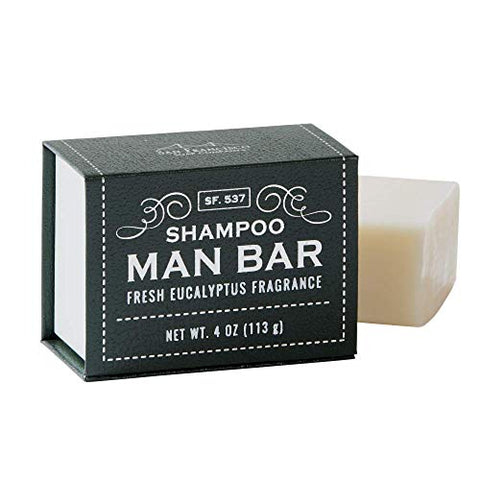 Fresh Eucalyptus Shampoo Man Bar, 4 oz