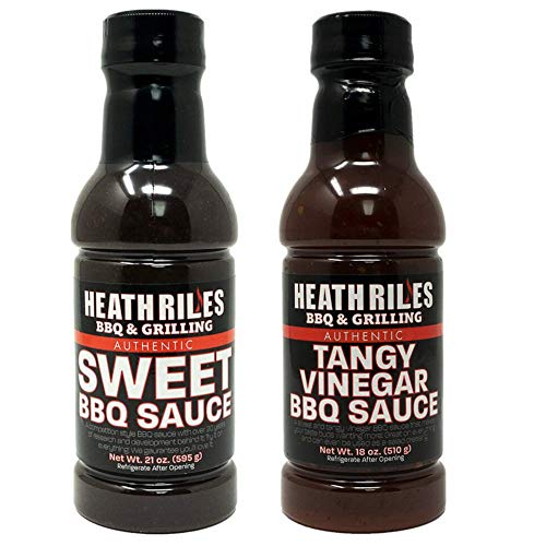 Sweet BBQ Sauce Pint, 21.2 oz and Tangy Sauce Pint, 18 oz