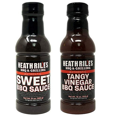 Sweet BBQ Sauce Pint, 21.2 oz and Tangy Sauce Pint, 18 oz