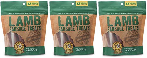 HAPPY HOWIE'S SAUSAGE DOG TREATS LAMB 4 IN-13 PK