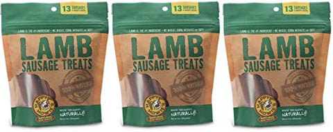 HAPPY HOWIE'S SAUSAGE DOG TREATS LAMB 4 IN-13 PK