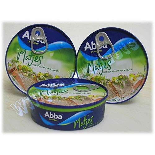 Abba Matjes Herring Tin, 7 oz