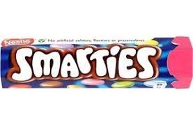 Nestle Smarties Hexagon Tube 1.3oz (38g)