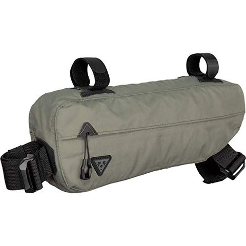 Midloader, Frame Mount Bikepacking Bag, 6 Liter, Green Color w/ Gray Logo