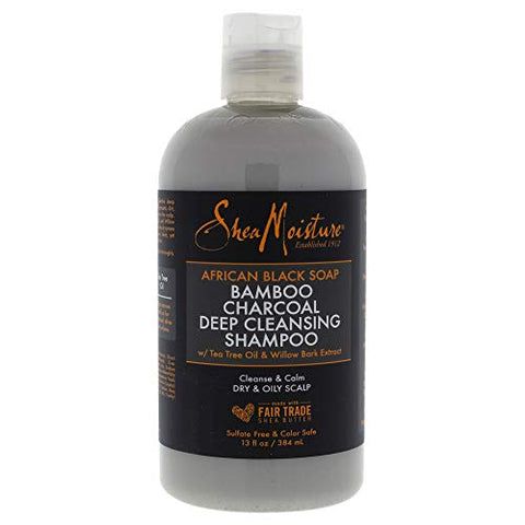Shea Moisture - Shampoo Deep Clean Black African Soap 13oz