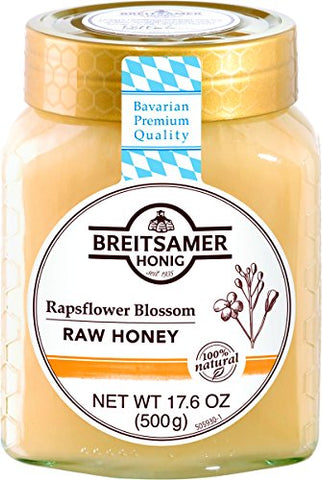 Breitsamer Creamy Rapsflower Honey, 17.6 oz