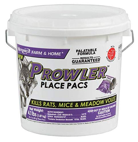 Motomco Prowler Place Pacs 3Oz 22Ct Pail