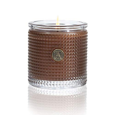 Cinnamon Cider Textured Glass Candle - 6 oz