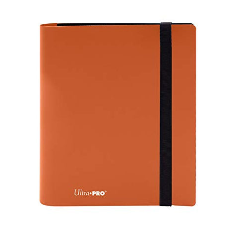 Ultra Pro 4 Pocket PRO Binder Eclipse Pumpkin Orange Special Order