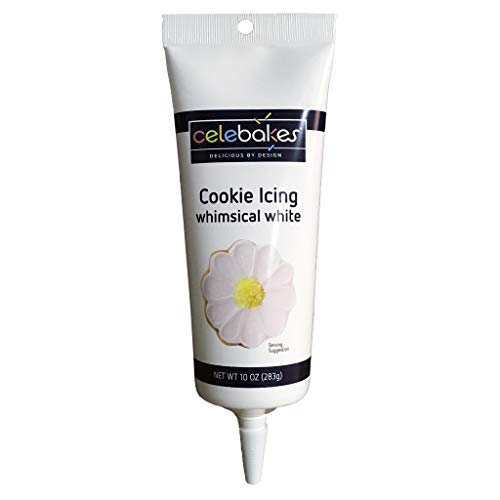 Celebakes White Cookie Icing, 10 oz