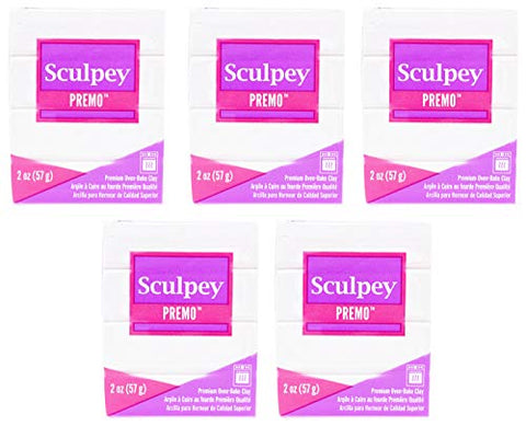 Sculpey Premo - White, 2 oz