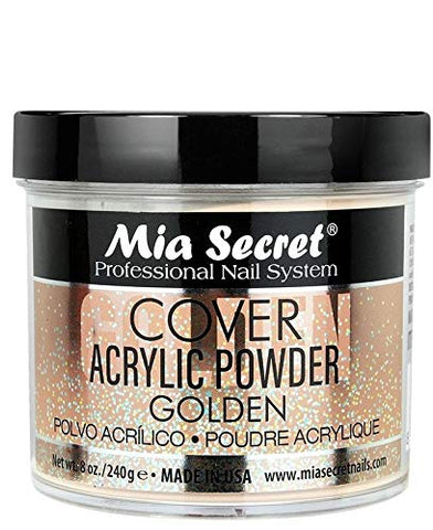 Cover Golden Acrylic Powder For Nails 8 Oz