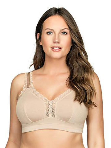 Dalis Wire Free Bralette 36H, Bare