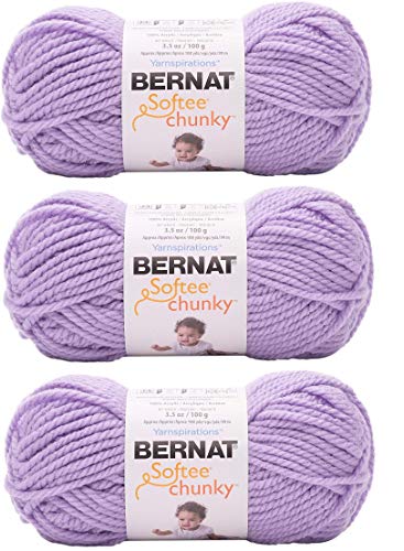 Bernat Softee Chunky - Solid 3.5 oz (Lilac)