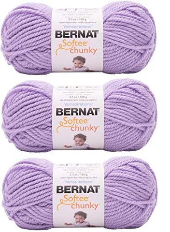 Bernat Softee Chunky - Solid 3.5 oz (Lilac)