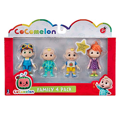 CoComelon 4 Figure Pack (Family Set)
