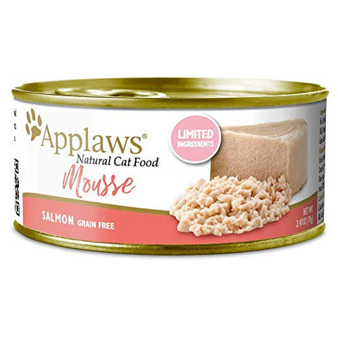 Applaws Cat Salmon Mousse 2.47Oz Can
