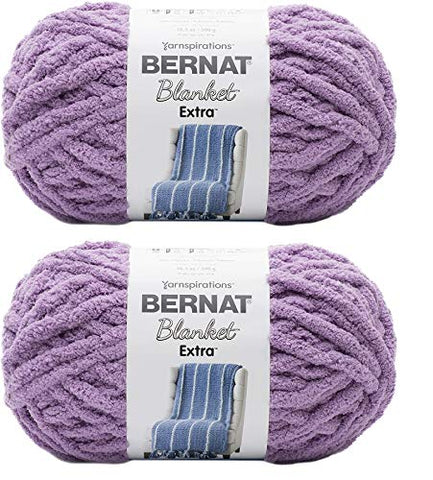 Bernat Blanket Extra Yarn 10.50 oz, Gray Orchid