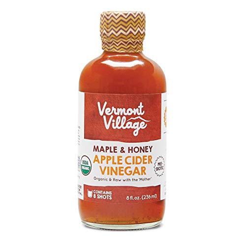 Vermont Village Maple & Honey Apple Cider Vinegar, 8 fl oz bottle