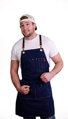 CALDO Canvas Apron (Navy)
