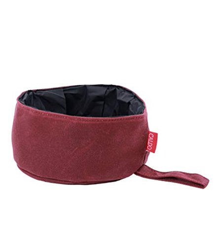 CALDO Dog Bowl (Burgundy)