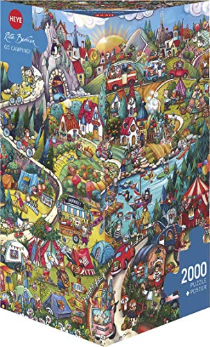 Heye Triangular 2000 Pieces Go Camping!