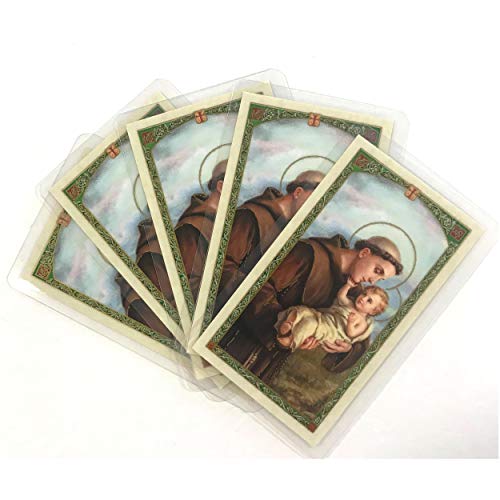 Laminated Holy Card - Saint Anthony