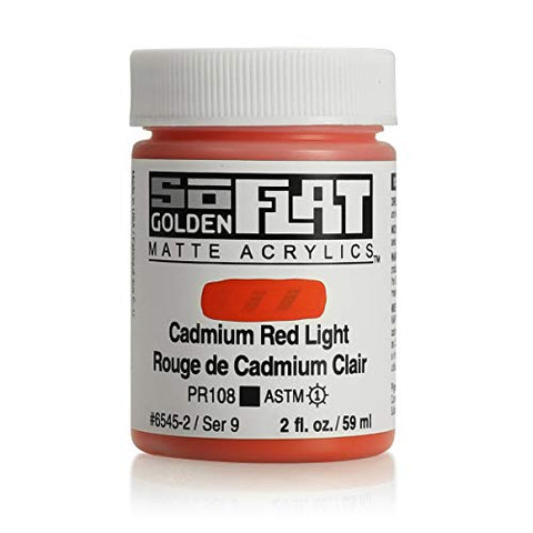 SoFlat Color Cadmium Red Light, 2oz