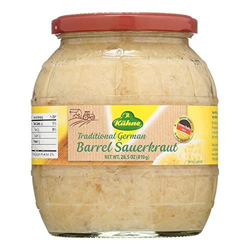 Kuhne Barrel Sauerkraut in Jar, 28 oz
