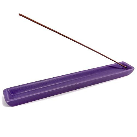 Murasaki Ceramic Incense 8" Tray - Glazed Ceramic